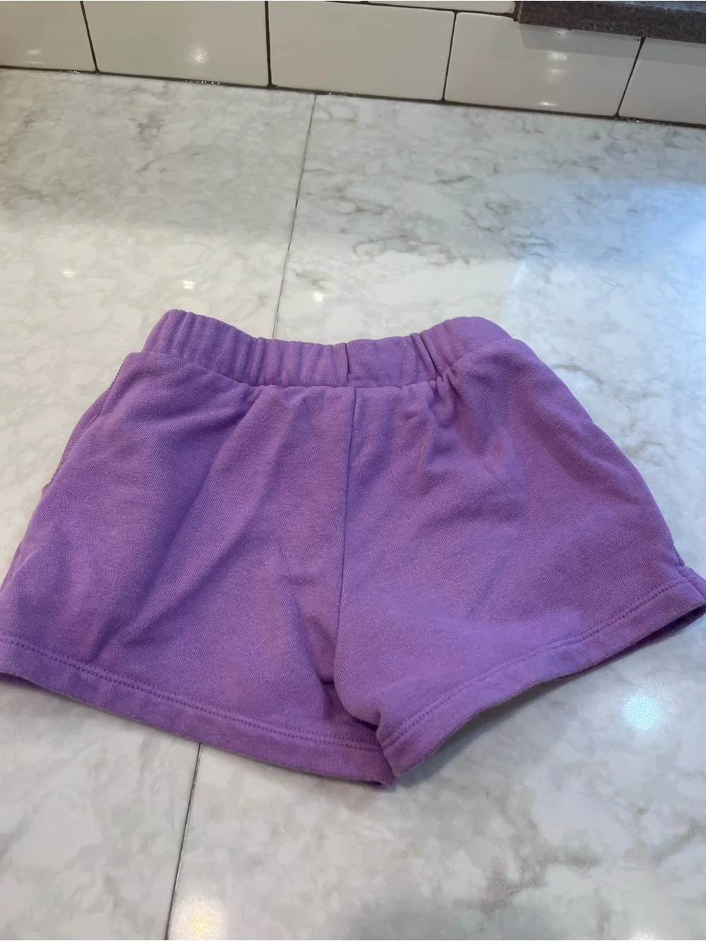 GAP Kids sweat shorts XS (4-5) purple